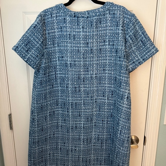 LOFT Tweed Mini Pocket Dress - Picture 4 of 5